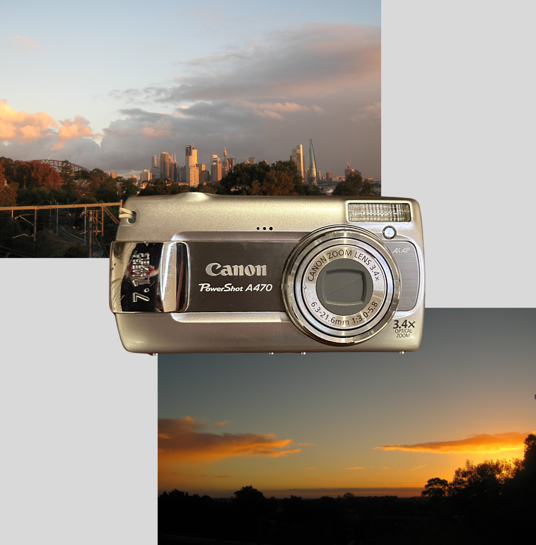 Canon PowerShot A470 digital camera