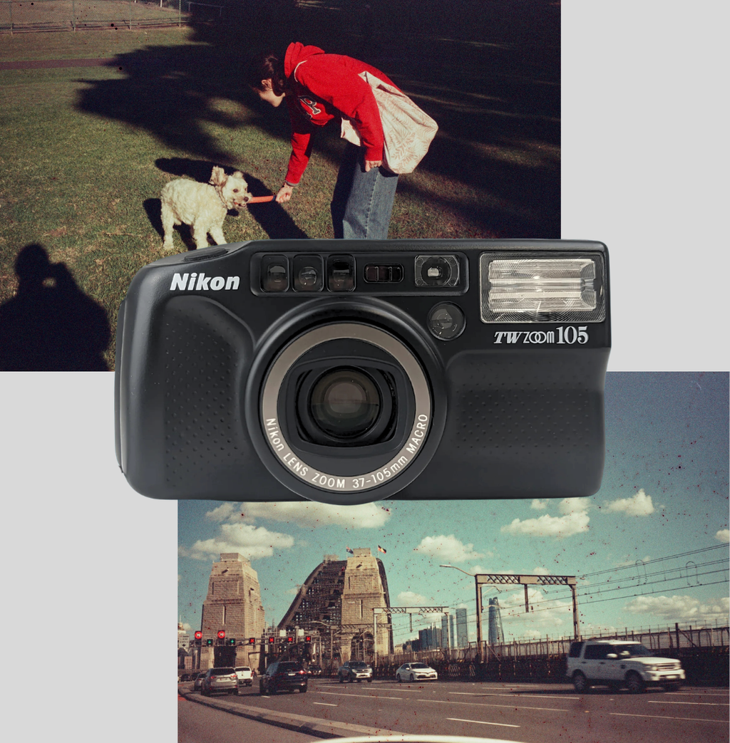 Nikon TW Zoom 105 film camera