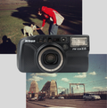 Nikon TW Zoom 105 film camera