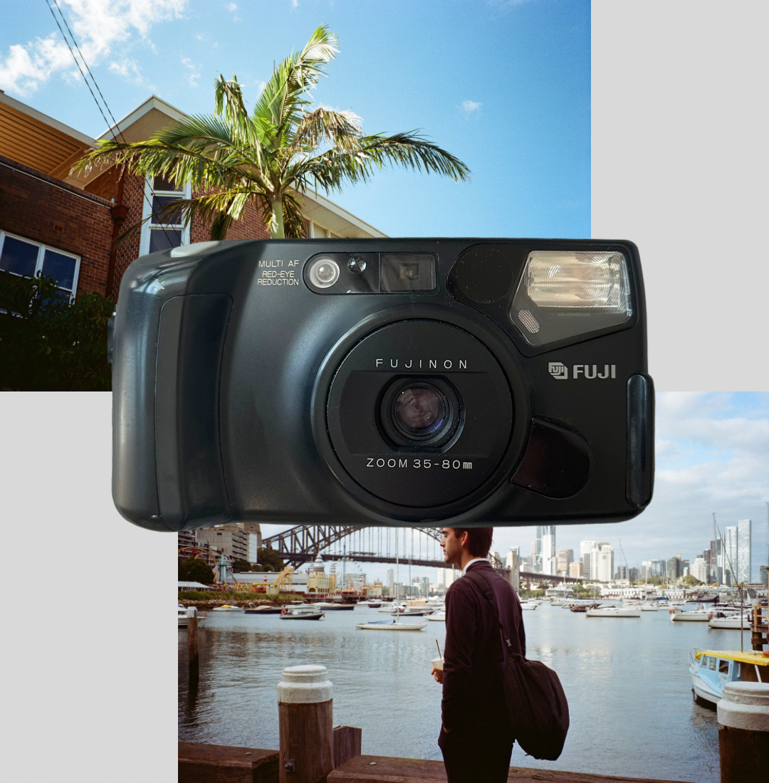 Fuji DL-1000 Zoom film camera
