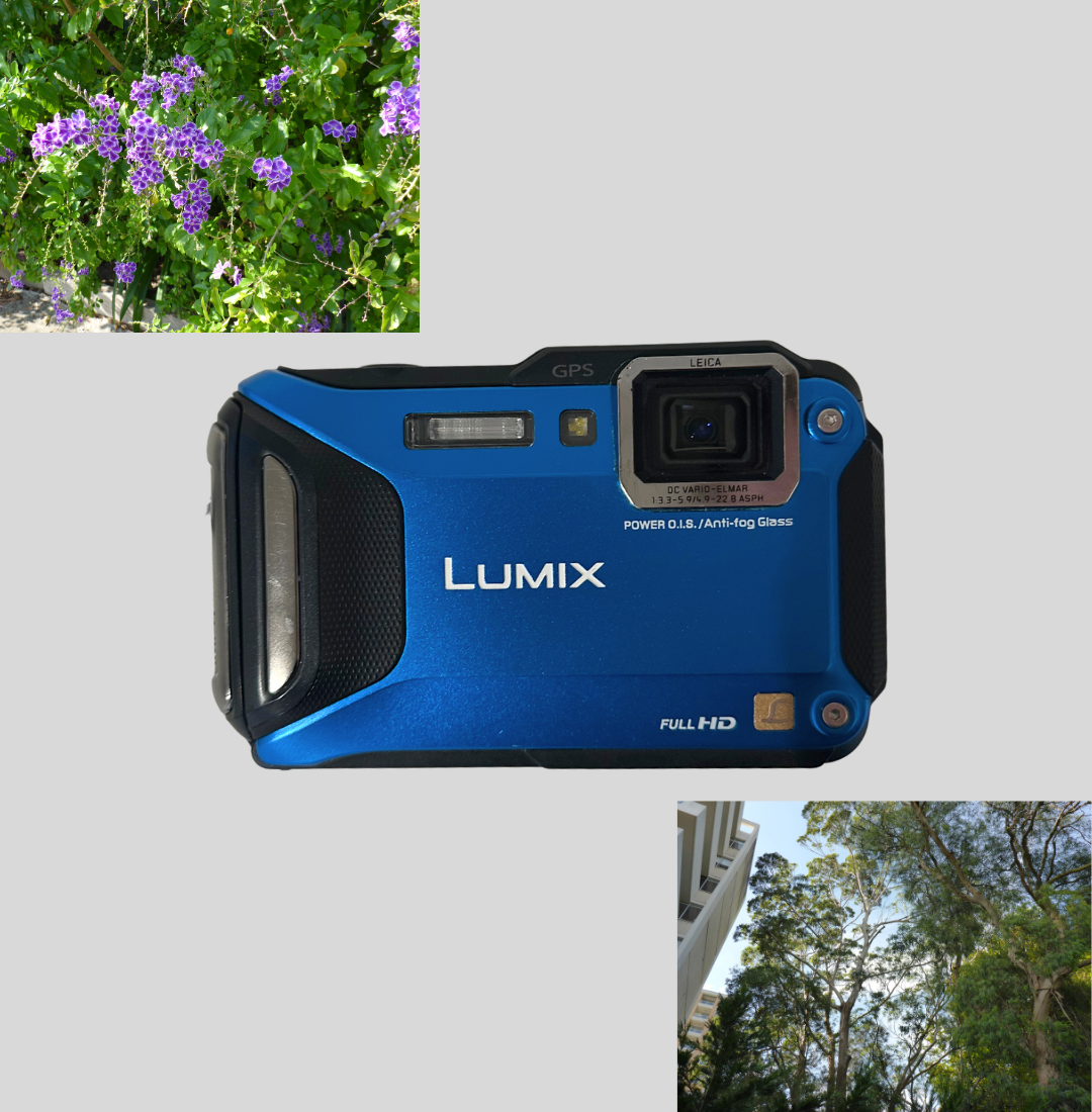 Blue Lumix DMC-FT6