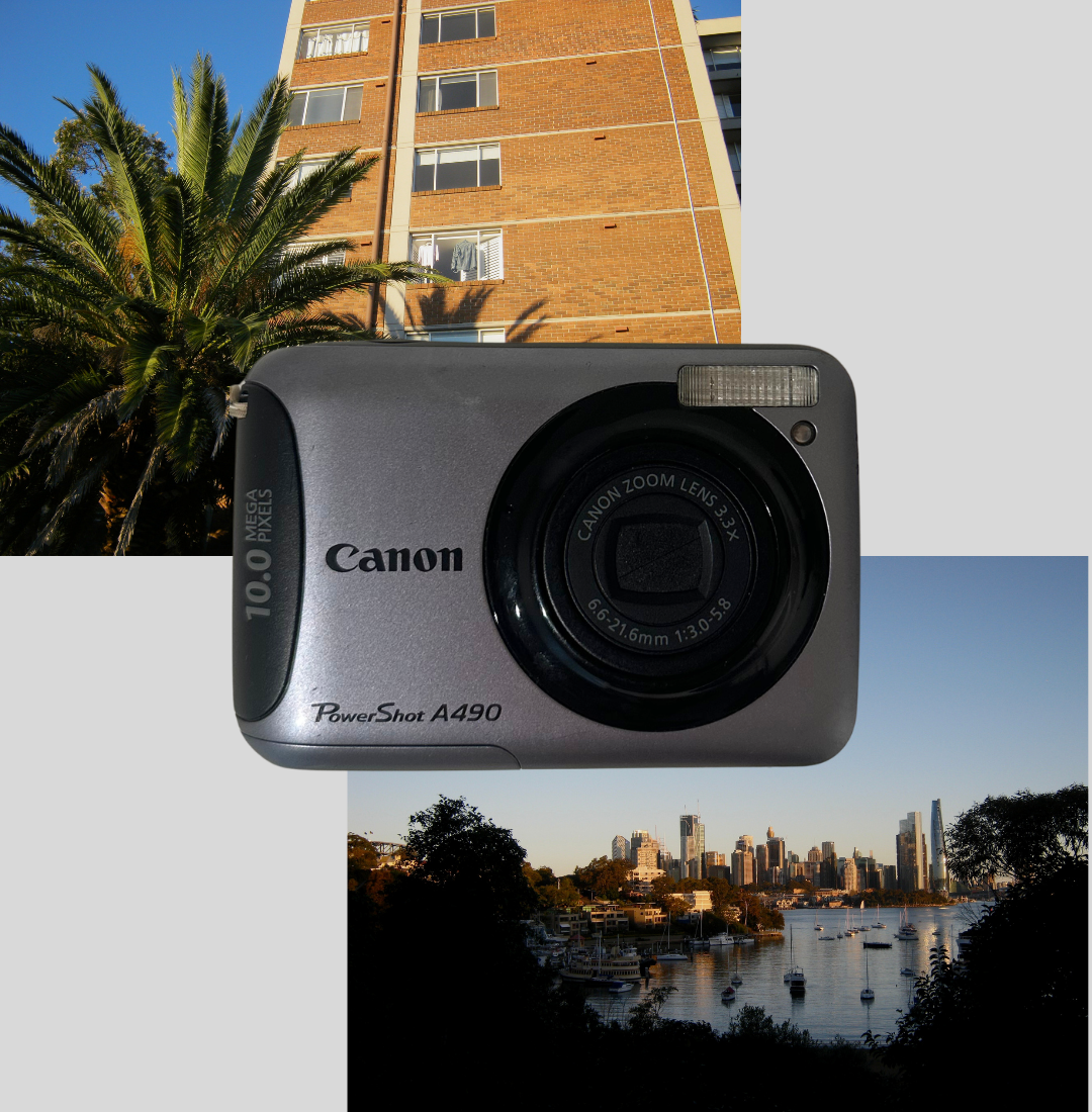 Canon PowerShot A490 digital camera