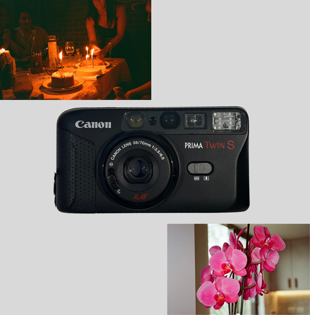 Canon Prima Twin S film camera