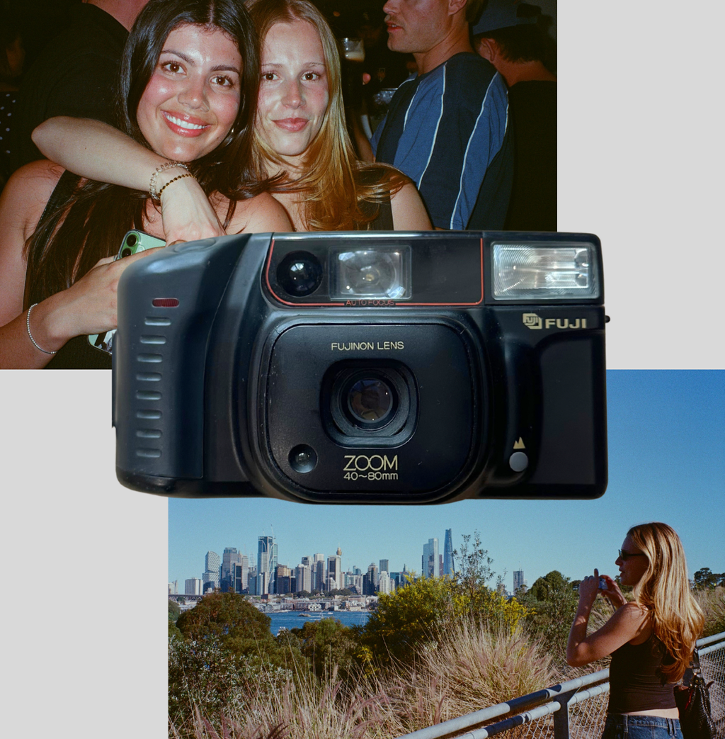 Fuji DL-800 Zoom film camera