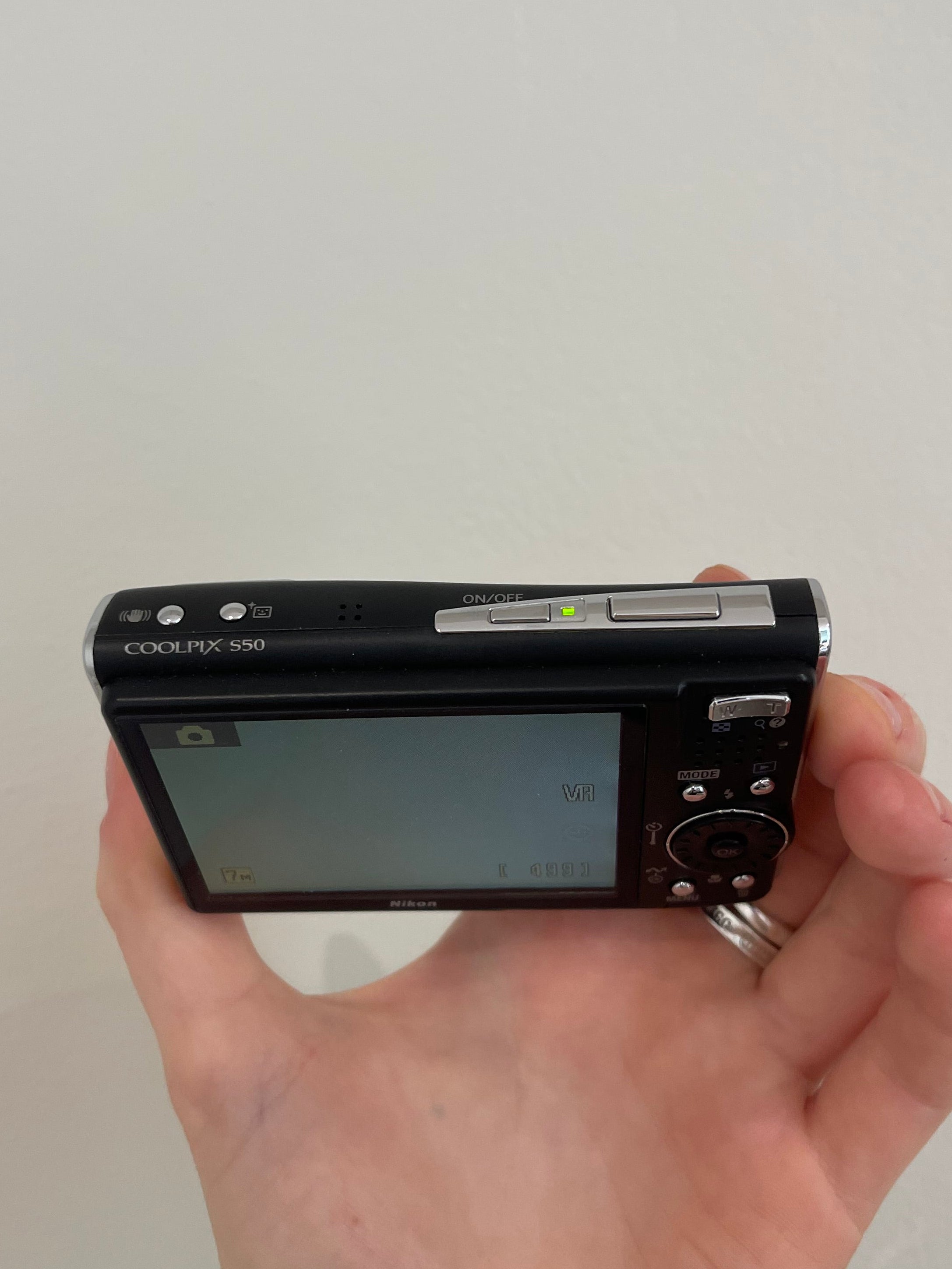 Nikon Coolpix S50 digital camera