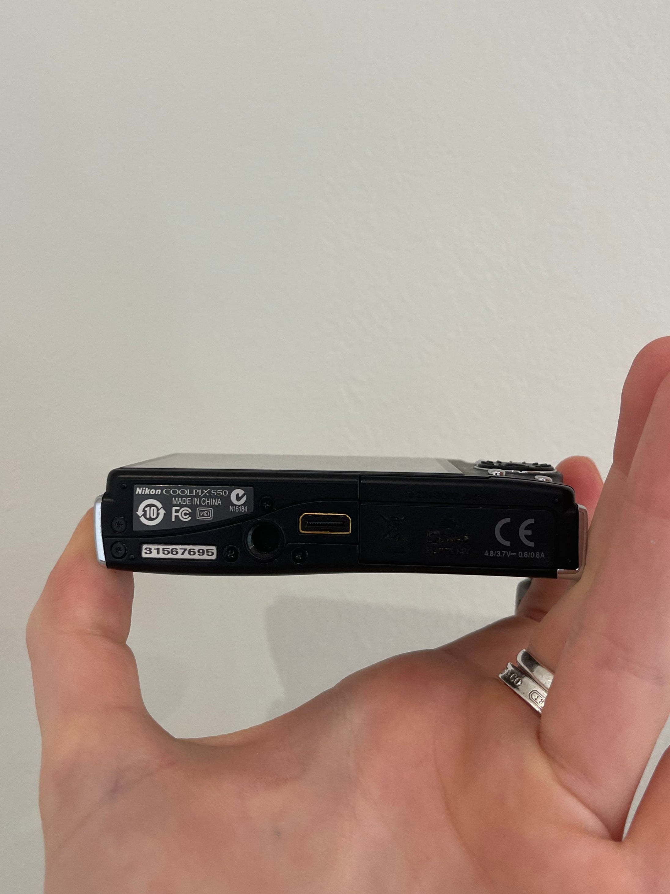 Nikon Coolpix S50 digital camera