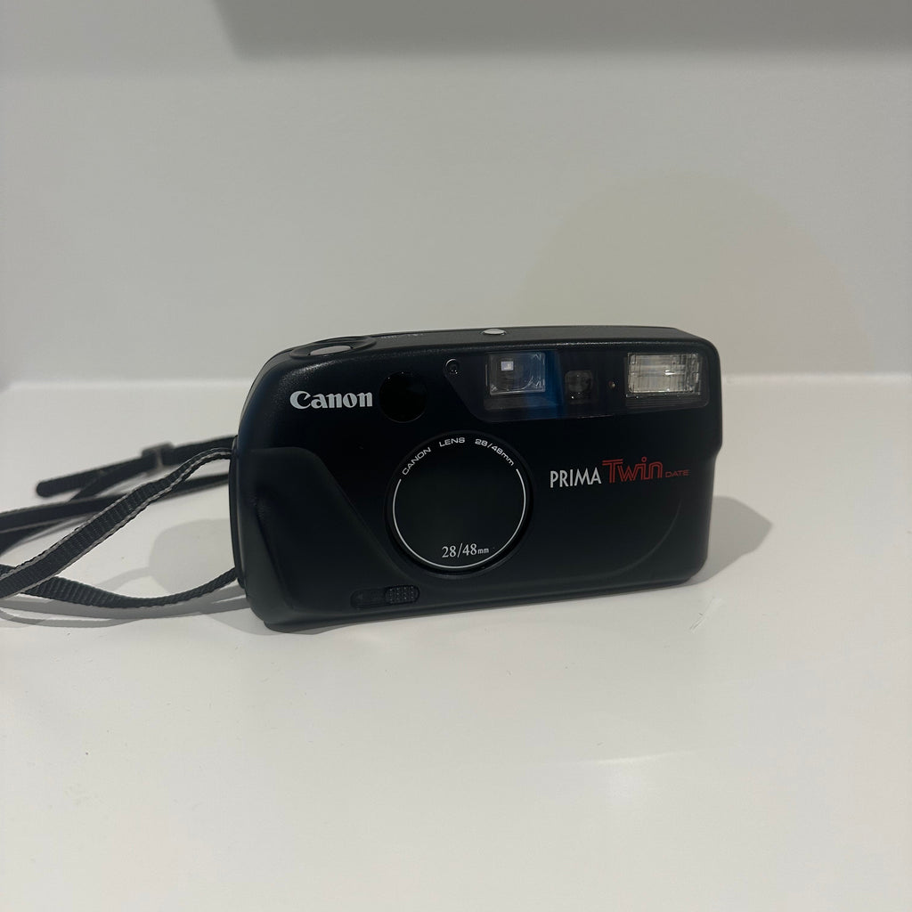 Canon Prima twin date film camera
