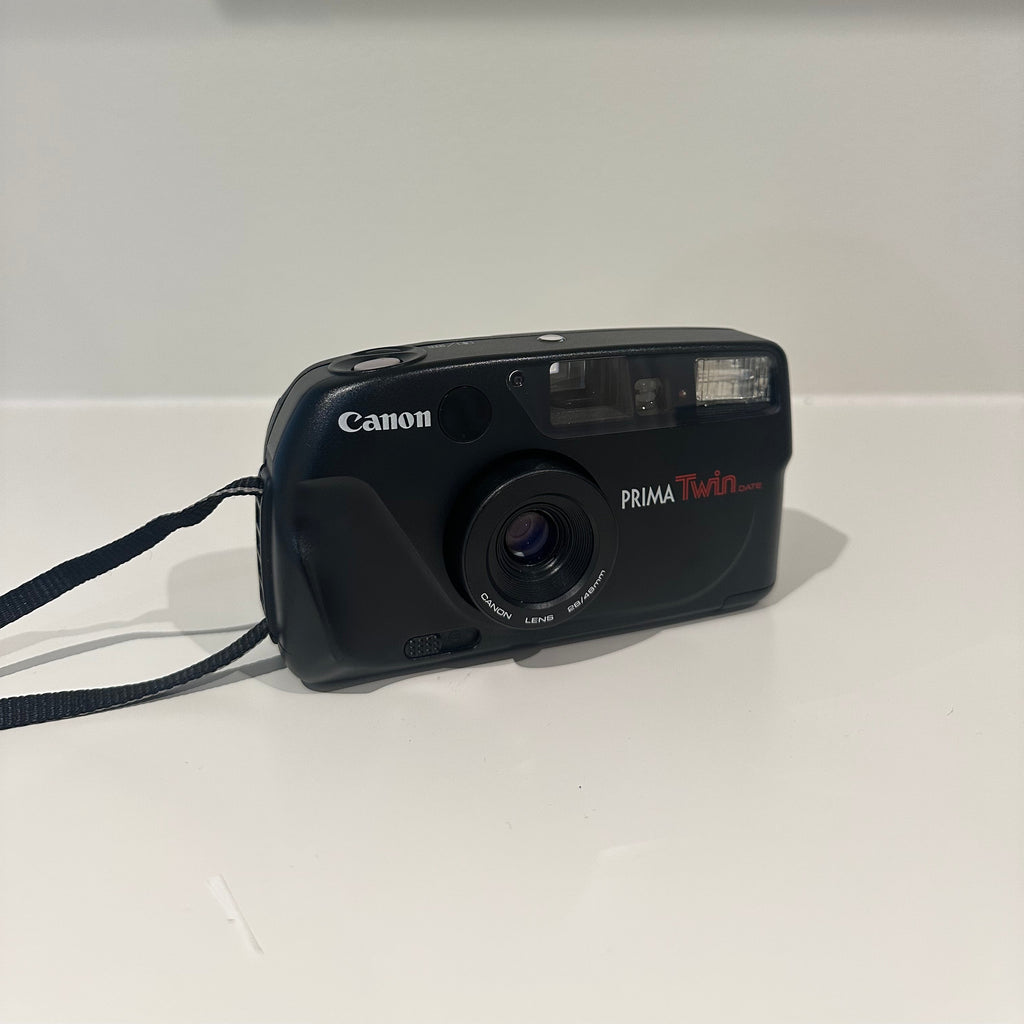 Canon Prima twin date film camera
