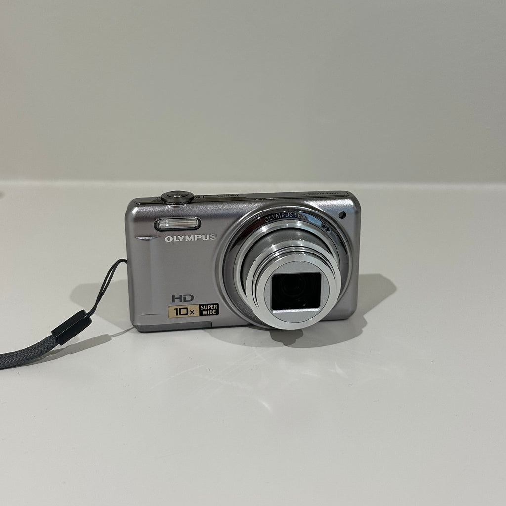 Silver Olympus VR-310 digital camera