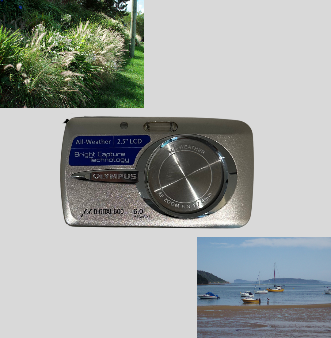 Olympus MJU 600 digital camera
