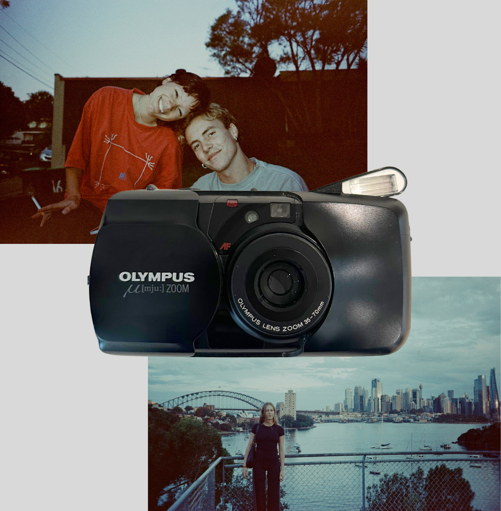 Olympus MJU Zoom film camera
