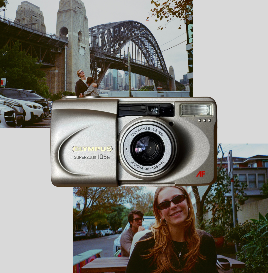 Olympus Superzoom 105G film camera