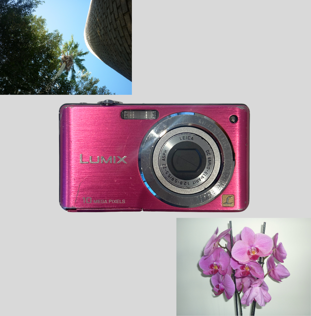 Pink Lumix DMC-FS7