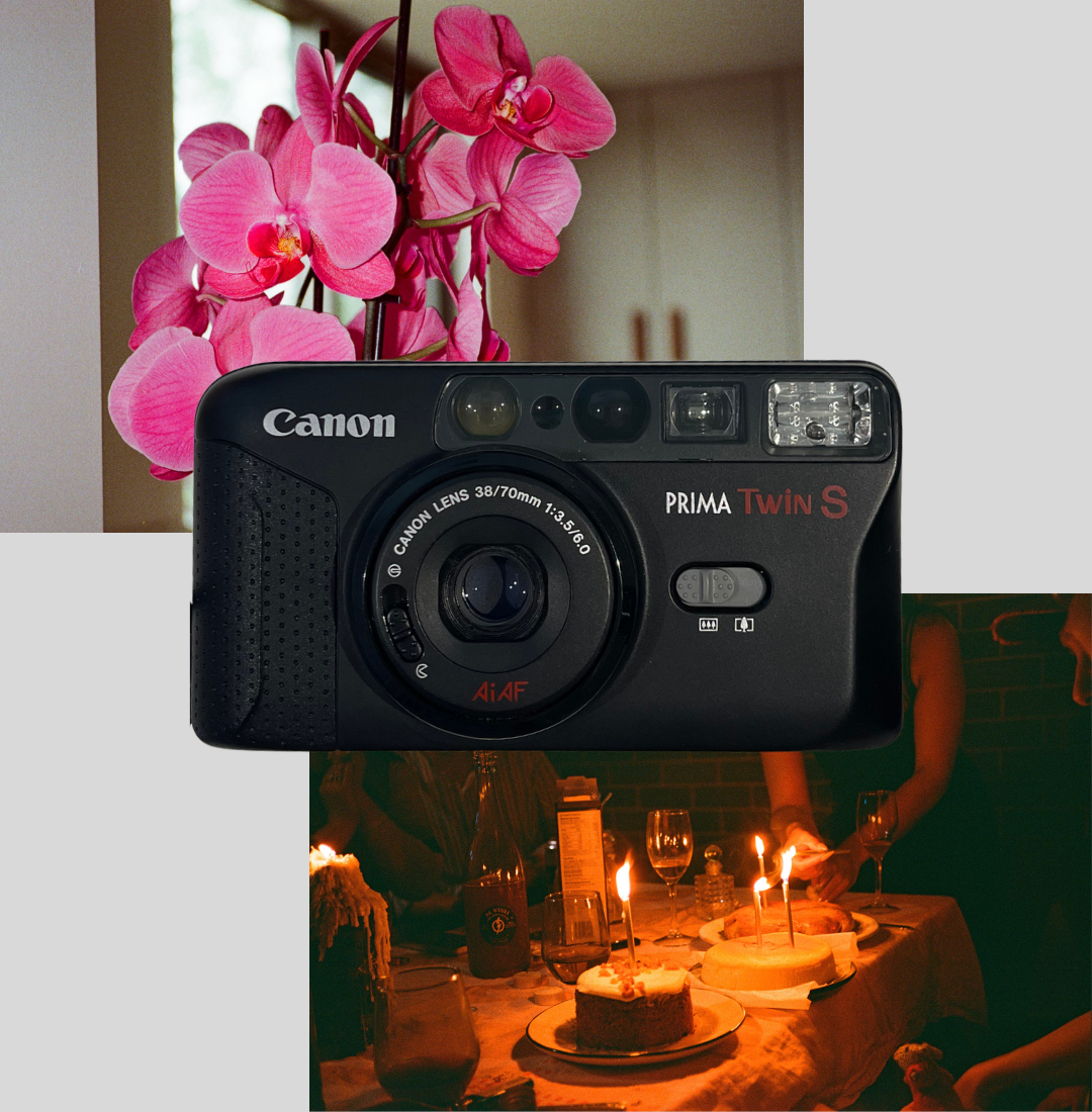 Canon Prima Twin S film camera