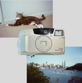 Canon prima zoom shot film camera