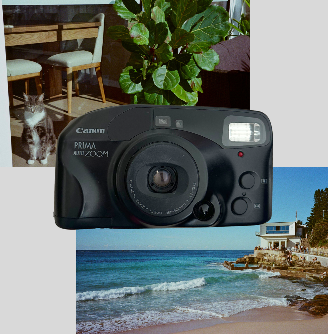 Canon prima auto zoom film camera