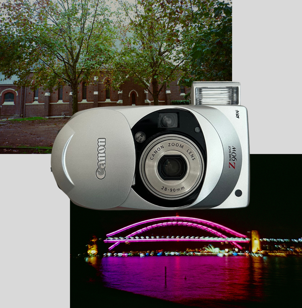 Canon Sure Shot Z90W film camera