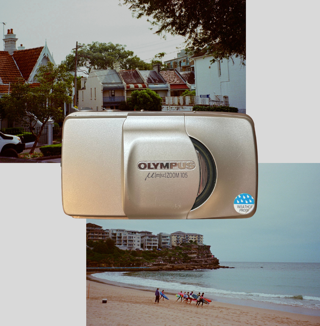 Olympus mju ZOOM 105 film camera